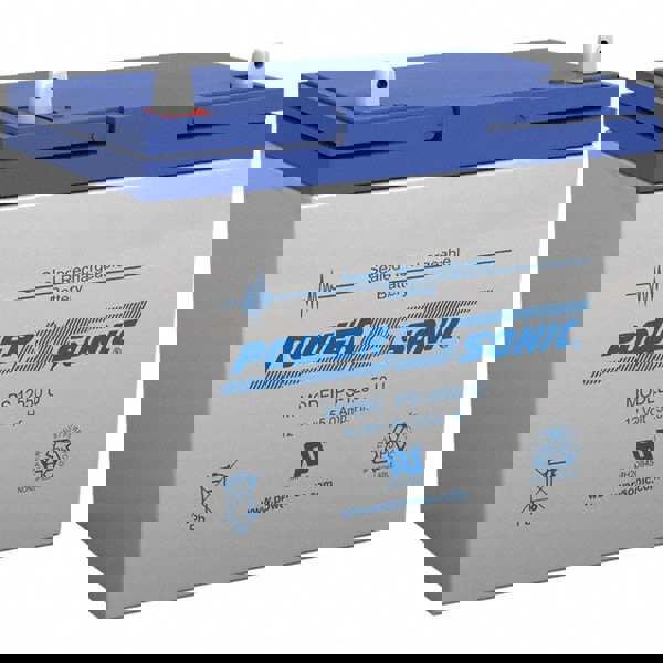 Rechargeable Lead Battery: 12V, Nut & Bolt Terminal